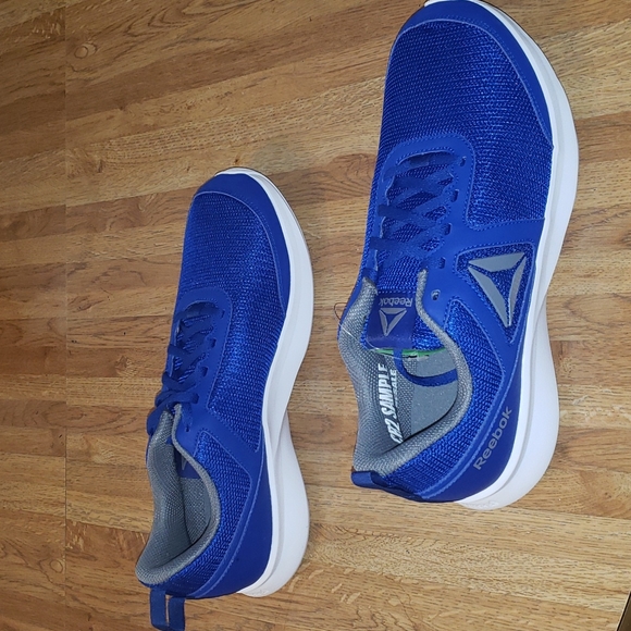 Reebok Quick Motion Running Shoe Cobalt Blue Gray White 9 nwob - Picture 12 of 12